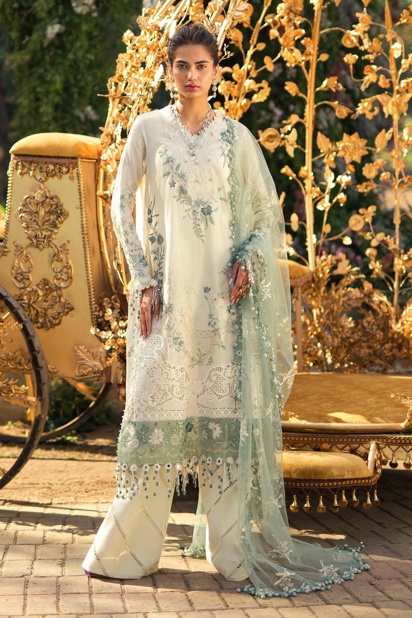 Sana Safinaz | Luxury Collection 24 | L241-003A-3CT - Libasekhas