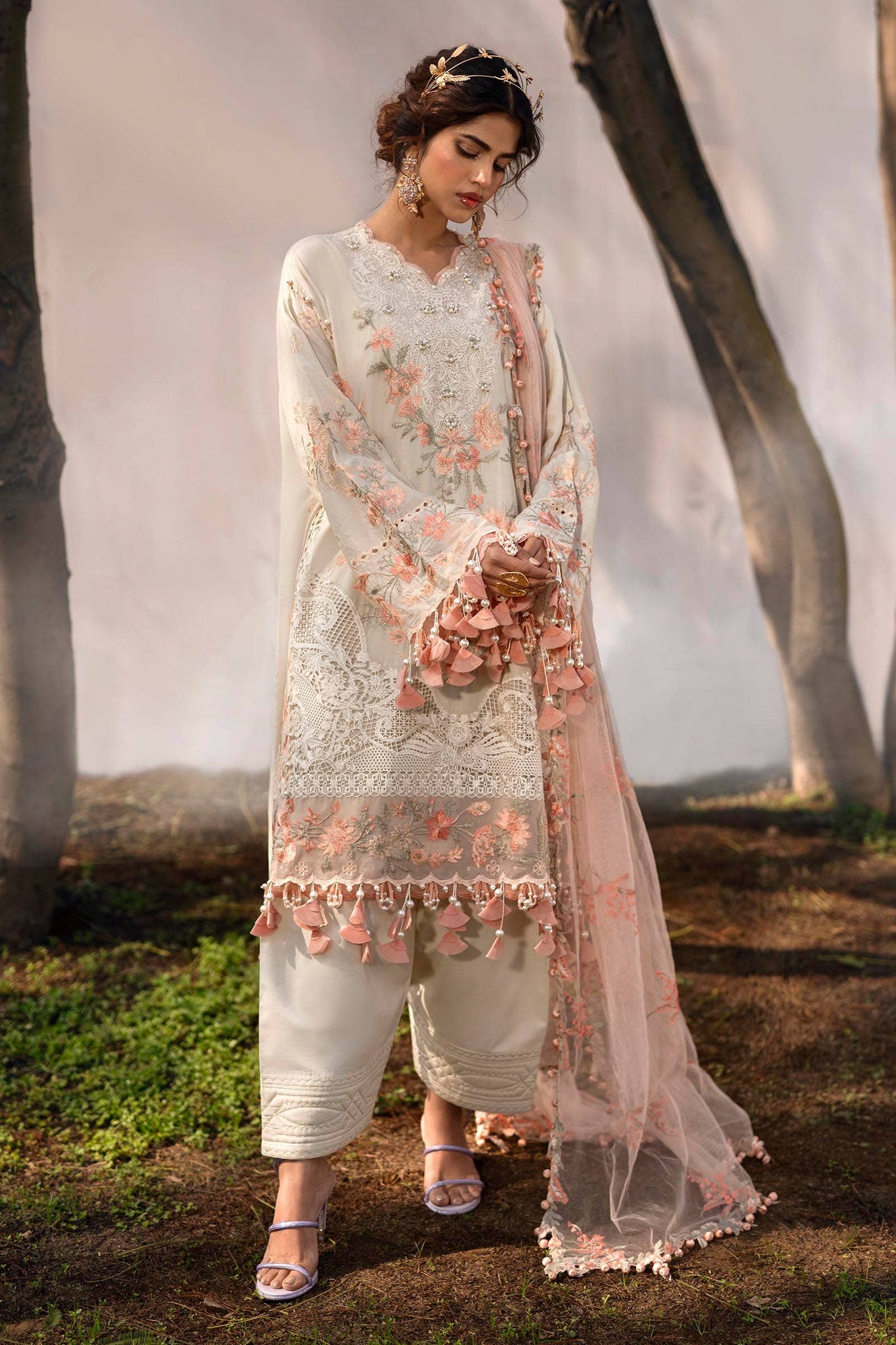 Sana Safinaz | Luxury Collection 24 | L241-003B-3CT - Libasekhas