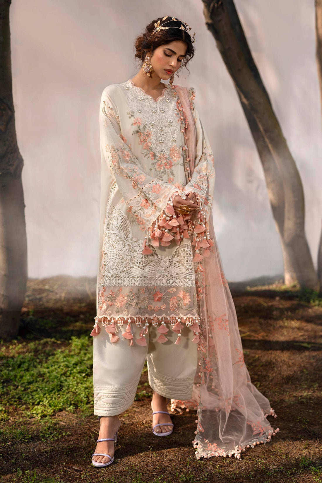 Sana Safinaz | Luxury Collection 24 | L241-003B-3CT - Libasekhas