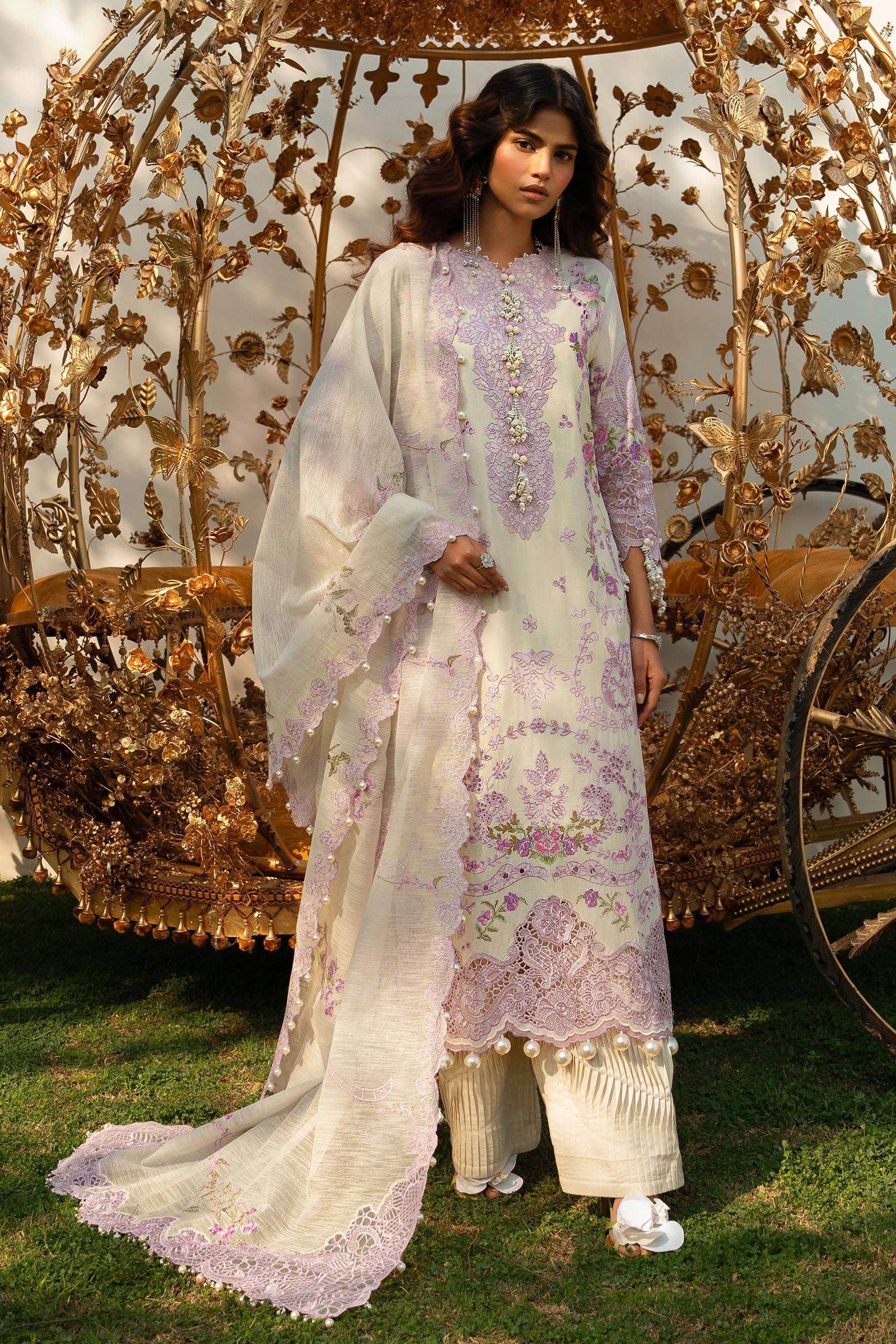 Sana Safinaz | Luxury Collection 24 | L241-004B-3CV - Libasekhas