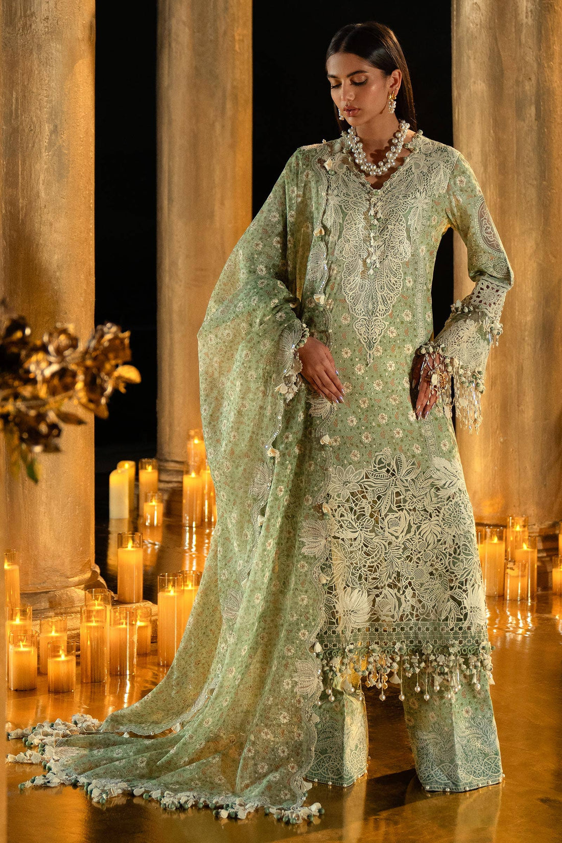 Sana Safinaz | Luxury Collection 24 | L241-005B-3CU - Libasekhas