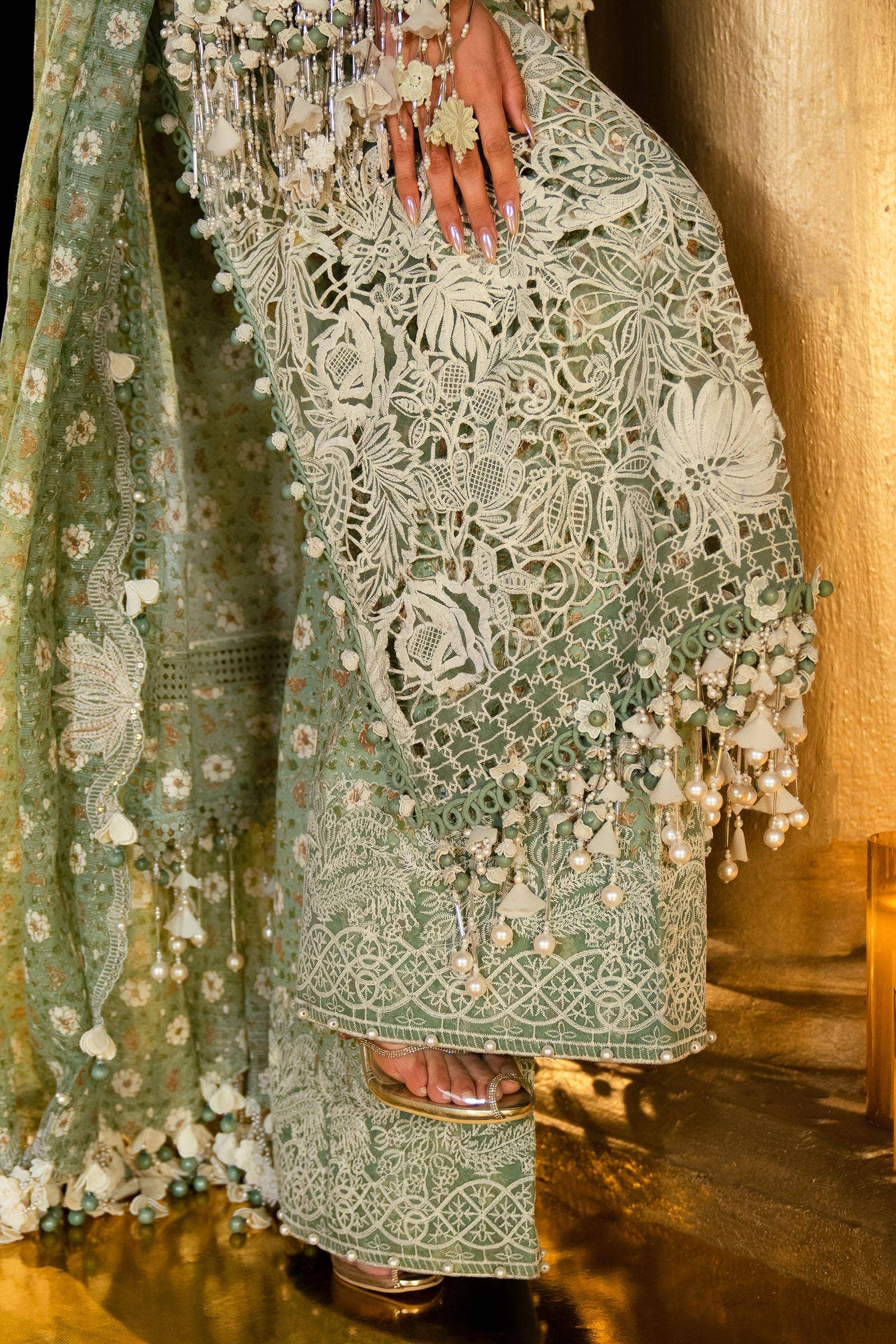 Sana Safinaz | Luxury Collection 24 | L241-005B-3CU - by - Libasekhas UK - Registered Vendor of : Sana Safinaz - 100% Original Designer Dresss