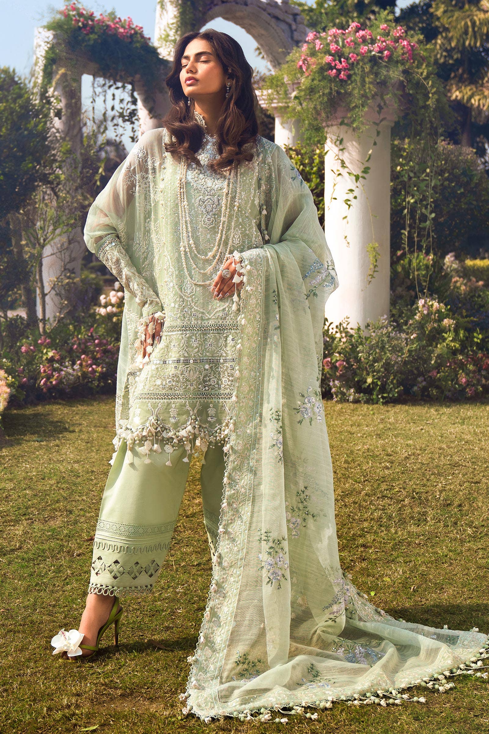 Sana Safinaz | Luxury Collection 24 | L241-006B-3CV - Libasekhas