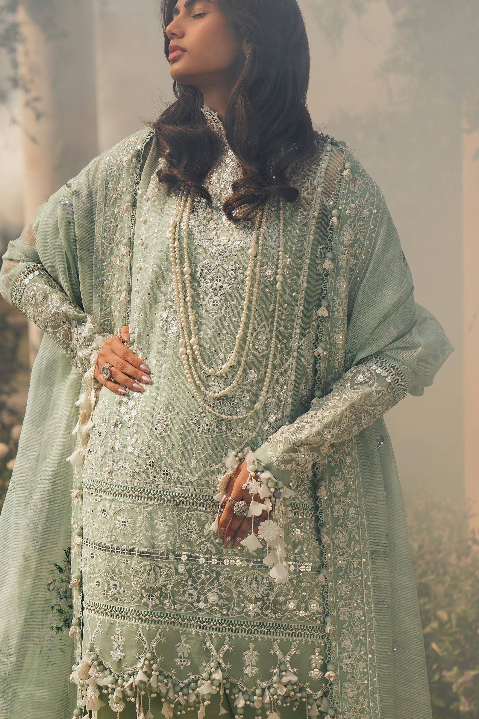 Sana Safinaz | Luxury Collection 24 | L241-006B-3CV - Libasekhas
