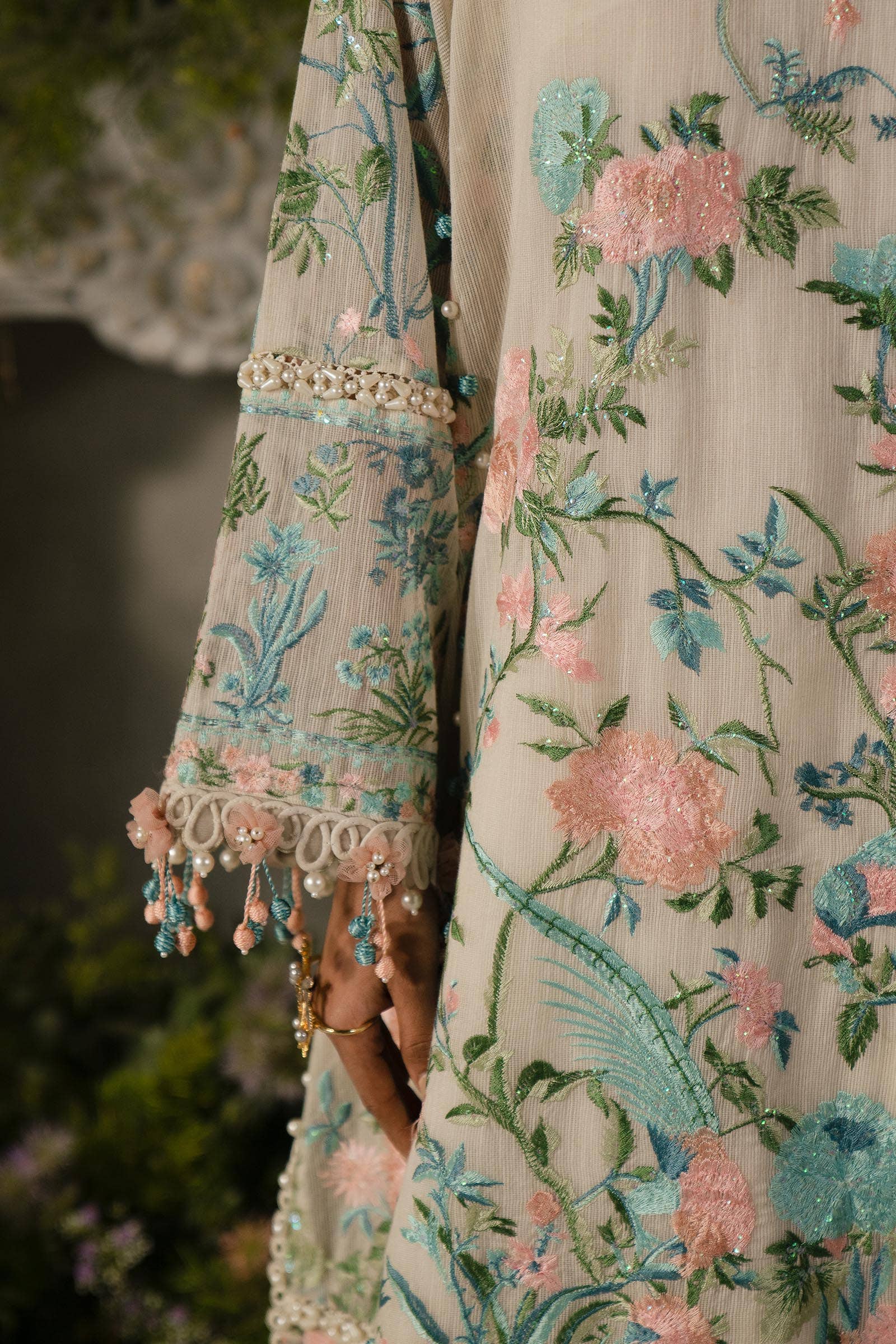 Sana Safinaz | Luxury Collection 24 | L241-009B-3CT - by - Libasekhas UK - Registered Vendor of : Sana Safinaz - 100% Original Designer Dresss