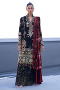 Sana Safinaz | Winter Shawl 24 | S241-001A-3CP - Libasekhas