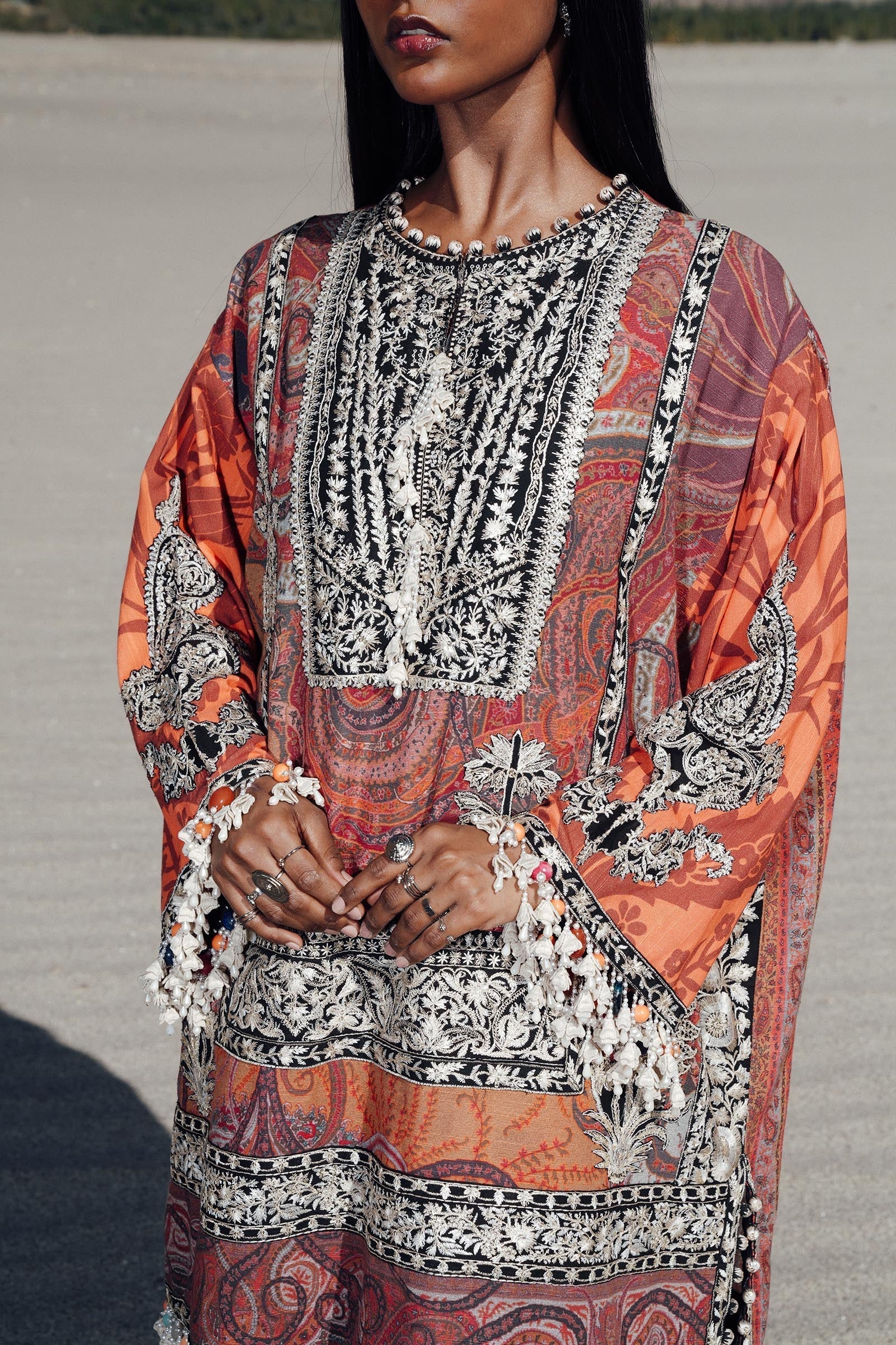 Sana Safinaz | Winter Shawl 24 | V241-007-3CP - Libasekhas