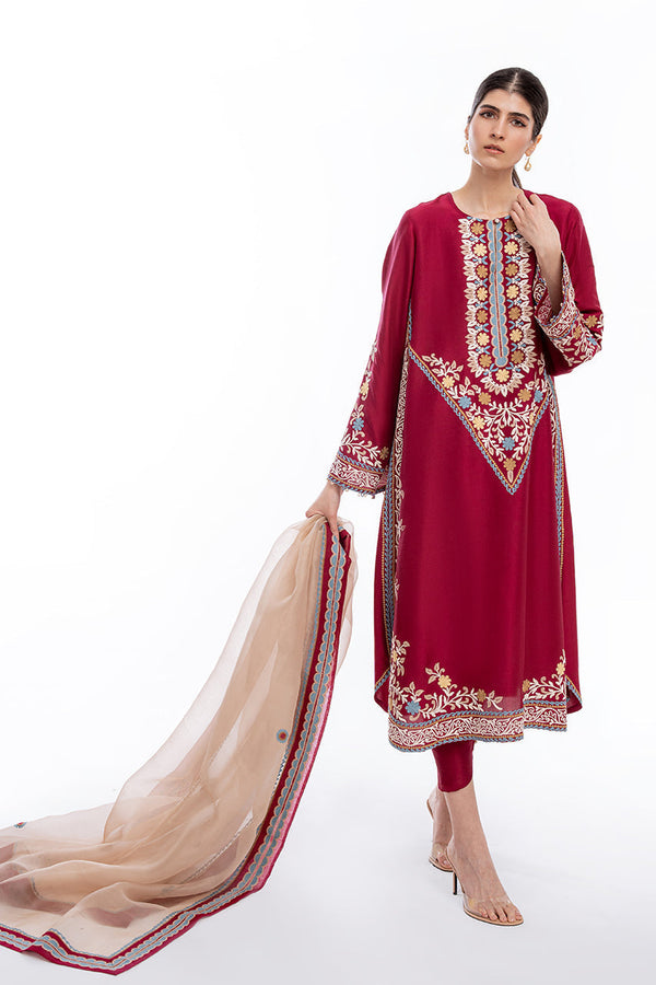 Sania Maskatiya | Eid Collection | Imani (B) - by - Libasekhas UK - Registered Vendor of : Sania Maskatiya - 100% Original Designer Dresss