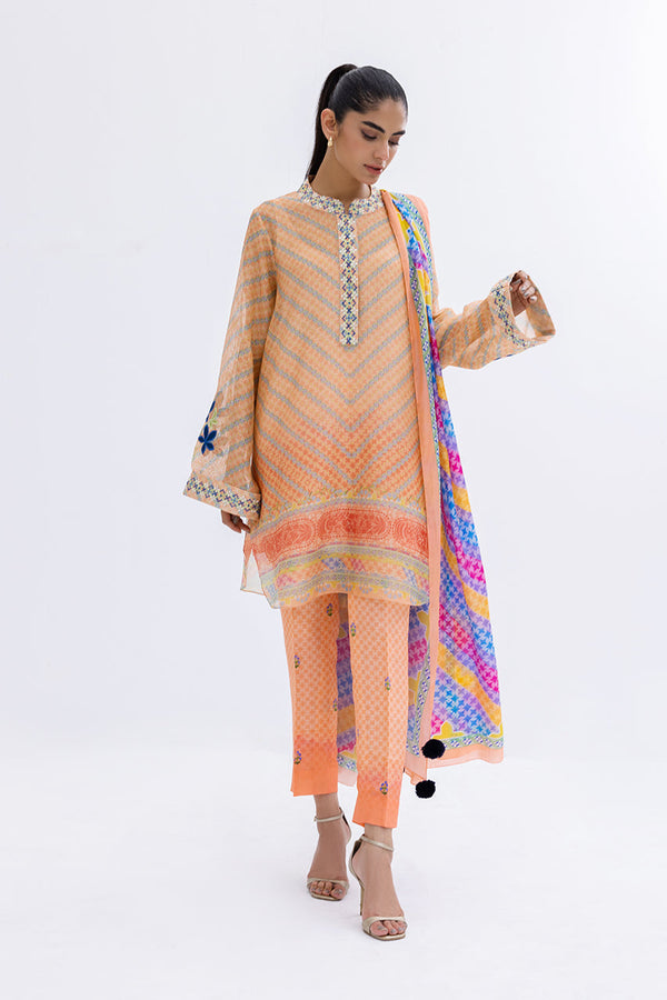 Sania Maskatiya | Eid Collection | Rika (A) - by - Libasekhas UK - Registered Vendor of : Sania Maskatiya - 100% Original Designer Dresss