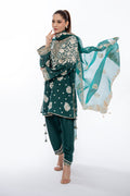 Sania Maskatiya | Eid Collection | Jinani (B) - by - Libasekhas UK - Registered Vendor of : Sania Maskatiya - 100% Original Designer Dresss