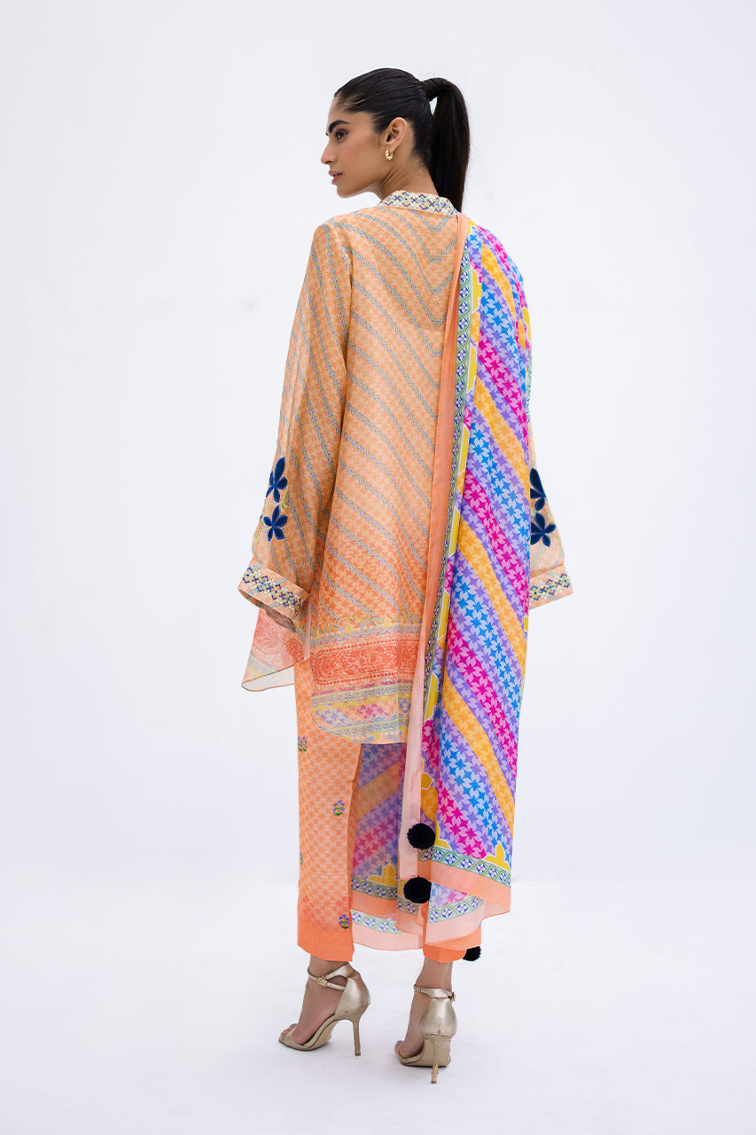 Sania Maskatiya | Eid Collection | Rika (A) - by - Libasekhas UK - Registered Vendor of : Sania Maskatiya - 100% Original Designer Dresss