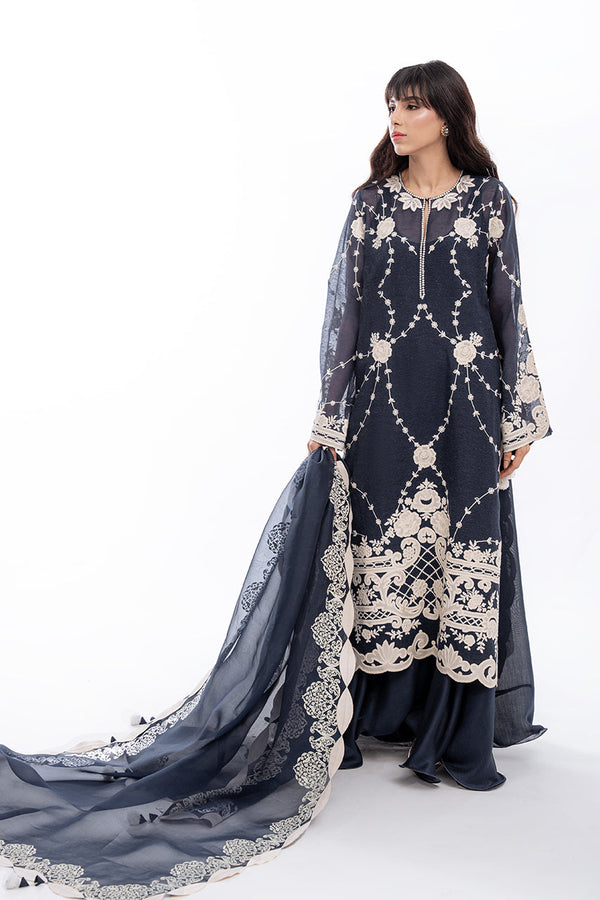 Sania Maskatiya | Eid Collection | Bahar (B) - by - Libasekhas UK - Registered Vendor of : Sania Maskatiya - 100% Original Designer Dresss