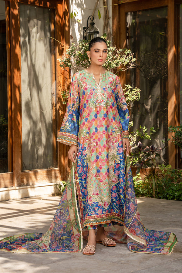 Sania Maskatiya | Eid Collection | Aliza (C) - by - Libasekhas UK - Registered Vendor of : Sania Maskatiya - 100% Original Designer Dresss