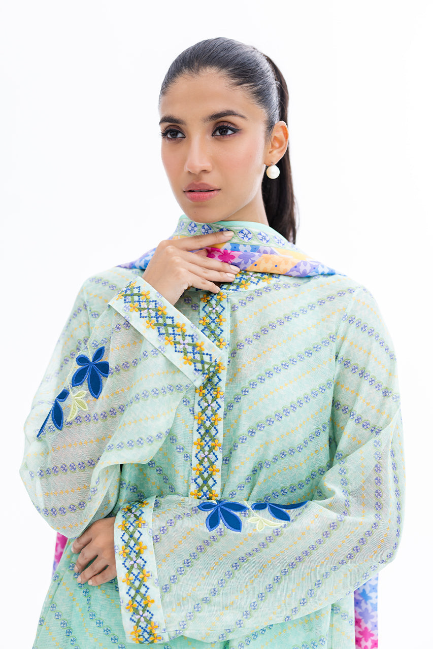 Sania Maskatiya | Eid Collection | Rika (B) - by - Libasekhas UK - Registered Vendor of : Sania Maskatiya - 100% Original Designer Dresss