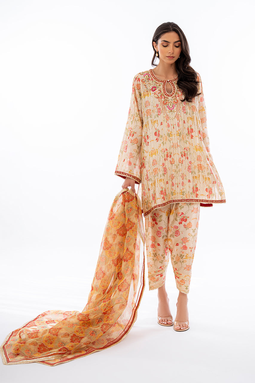 Sania Maskatiya | Eid Collection | Azka - by - Libasekhas UK - Registered Vendor of : Sania Maskatiya - 100% Original Designer Dresss