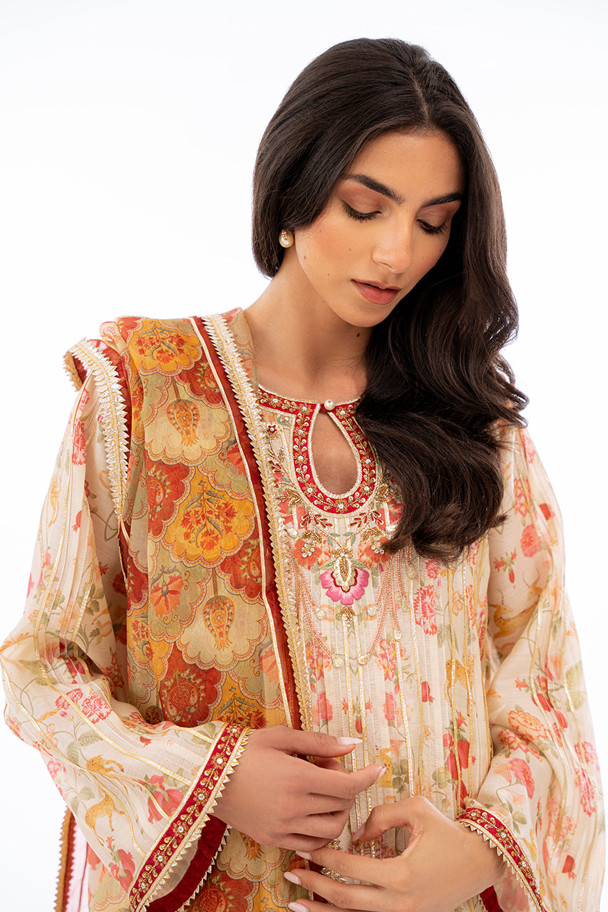 Sania Maskatiya | Eid Collection | Azka - by - Libasekhas UK - Registered Vendor of : Sania Maskatiya - 100% Original Designer Dresss
