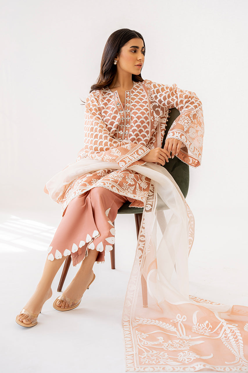 Sania Maskatiya | Eid Collection | Isha (A) - by - Libasekhas UK - Registered Vendor of : Sania Maskatiya - 100% Original Designer Dresss