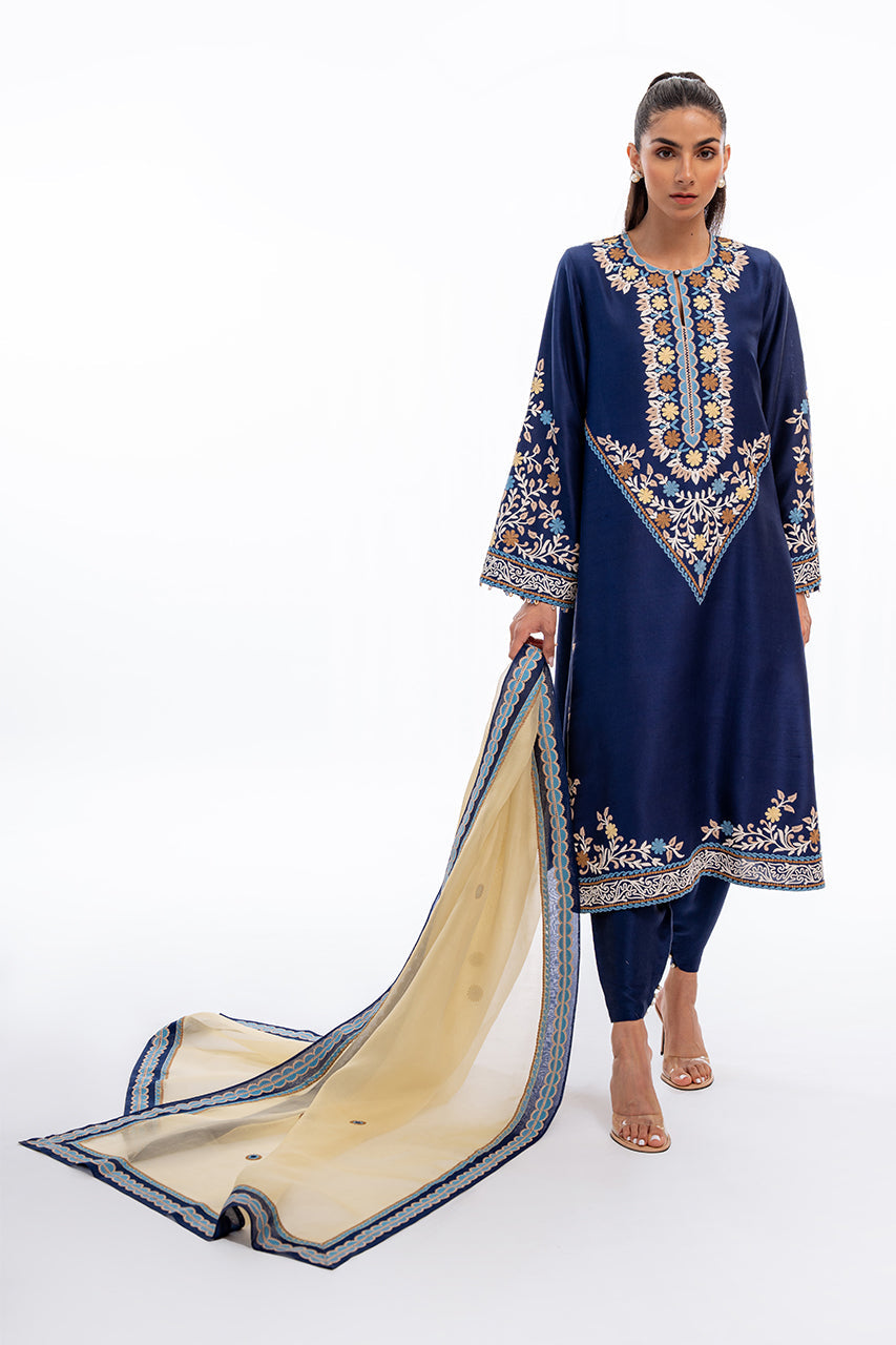 Sania Maskatiya | Eid Collection | Imani (A) - by - Libasekhas UK - Registered Vendor of : Sania Maskatiya - 100% Original Designer Dresss