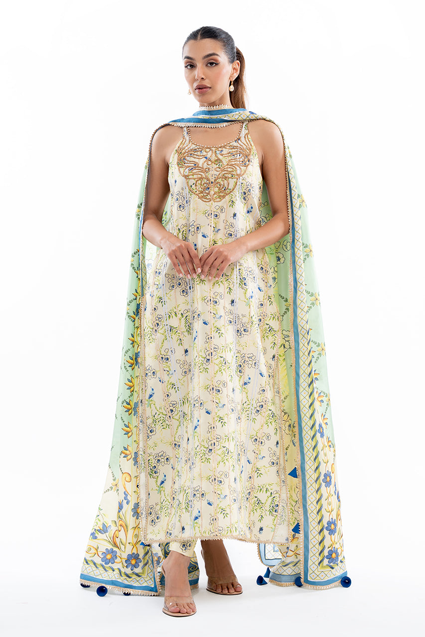 Sania Maskatiya | Eid Collection | Kaira - by - Libasekhas UK - Registered Vendor of : Sania Maskatiya - 100% Original Designer Dresss