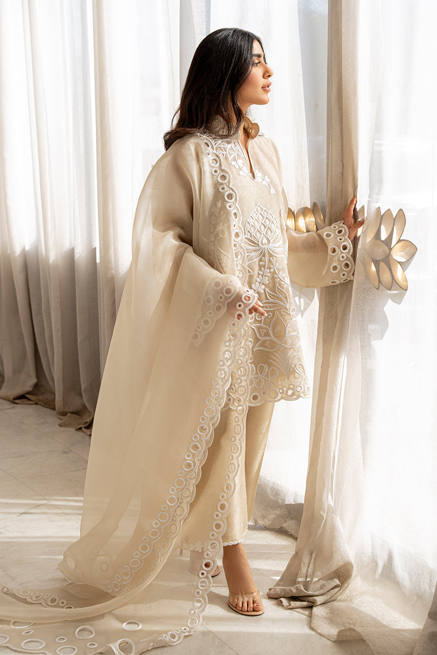 Sania Maskatiya | Eid Collection | Naia (A) - by - Libasekhas UK - Registered Vendor of : Sania Maskatiya - 100% Original Designer Dresss