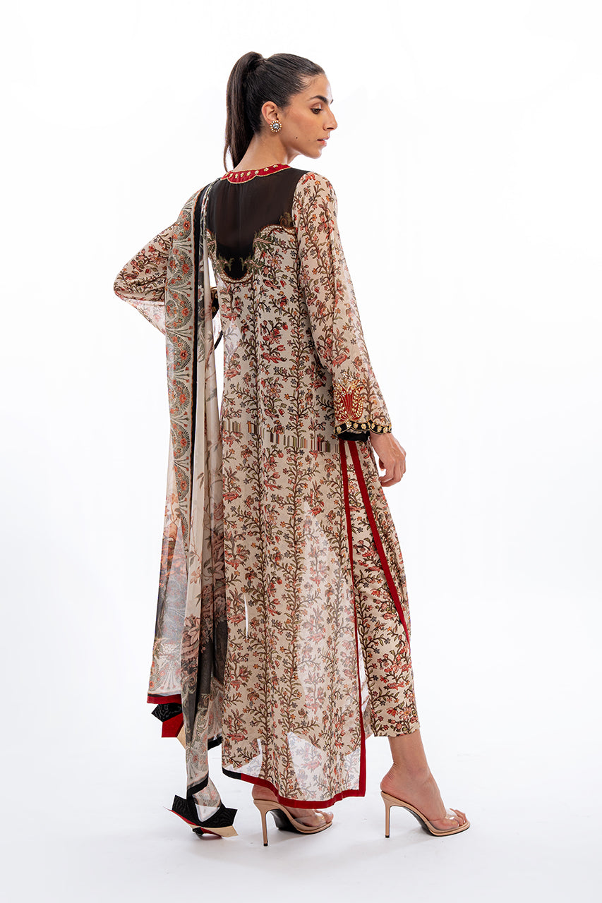 Sania Maskatiya | Eid Collection | Azdeh - by - Libasekhas UK - Registered Vendor of : Sania Maskatiya - 100% Original Designer Dresss