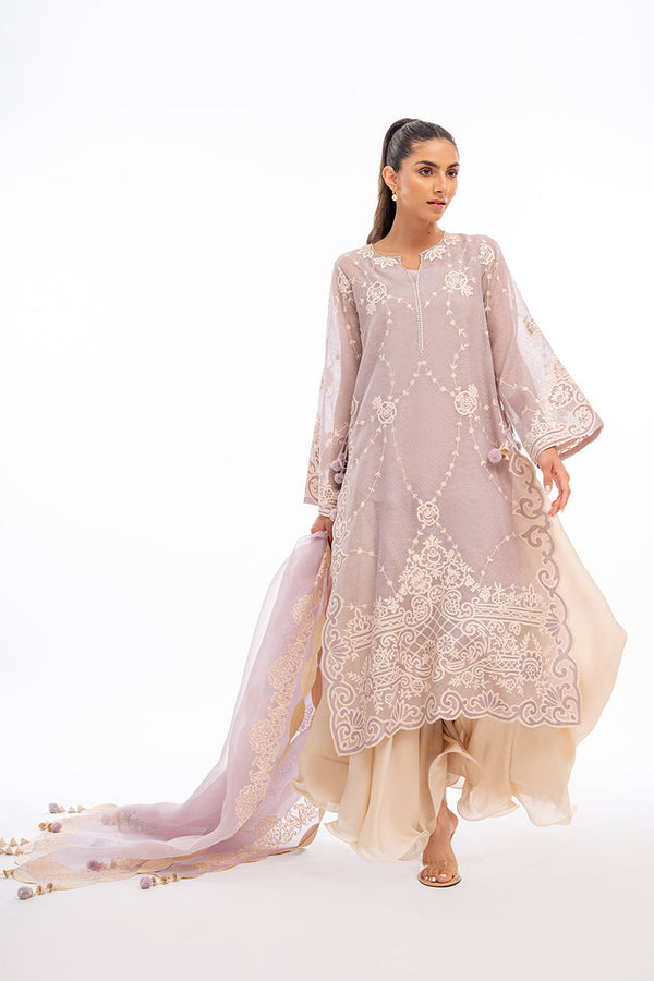 Sania Maskatiya | Eid Collection | Bahar (A) - by - Libasekhas UK - Registered Vendor of : Sania Maskatiya - 100% Original Designer Dresss