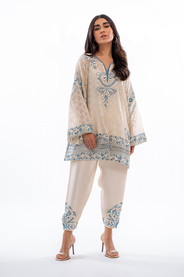 Sania Maskatiya | Eid Collection | Ezra (A) - by - Libasekhas UK - Registered Vendor of : Sania Maskatiya - 100% Original Designer Dresss