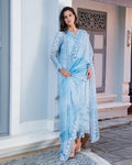 Mushq | Euphoria Pret | Sapphire Gleam - by Libasekhas UK - Registered Vendor of : Mushq - 100% Original Designer Dress