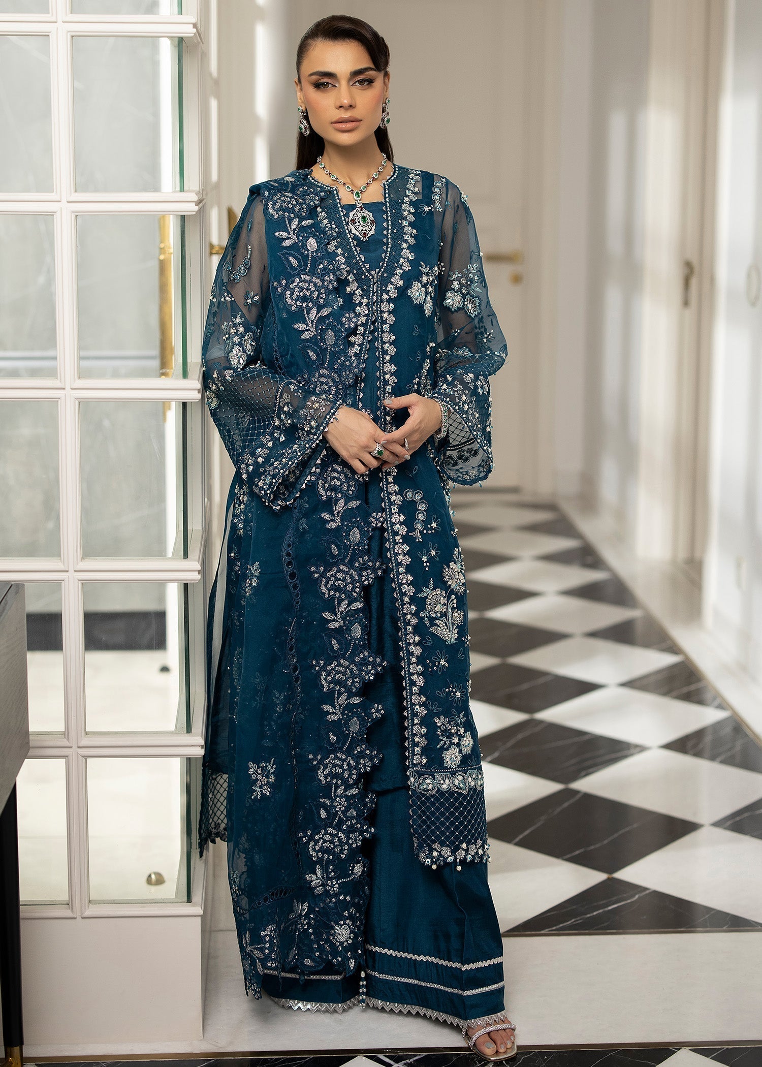 Sardinia | La More 24 | Blue Mirage - by - Libasekhas UK - Registered Vendor of : Sardinia - 100% Original Designer Dresss