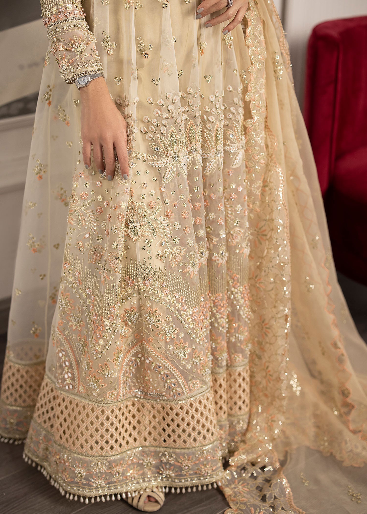 Sardinia | La More 24 | Golden Whisper - by - Libasekhas UK - Registered Vendor of : Sardinia - 100% Original Designer Dresss