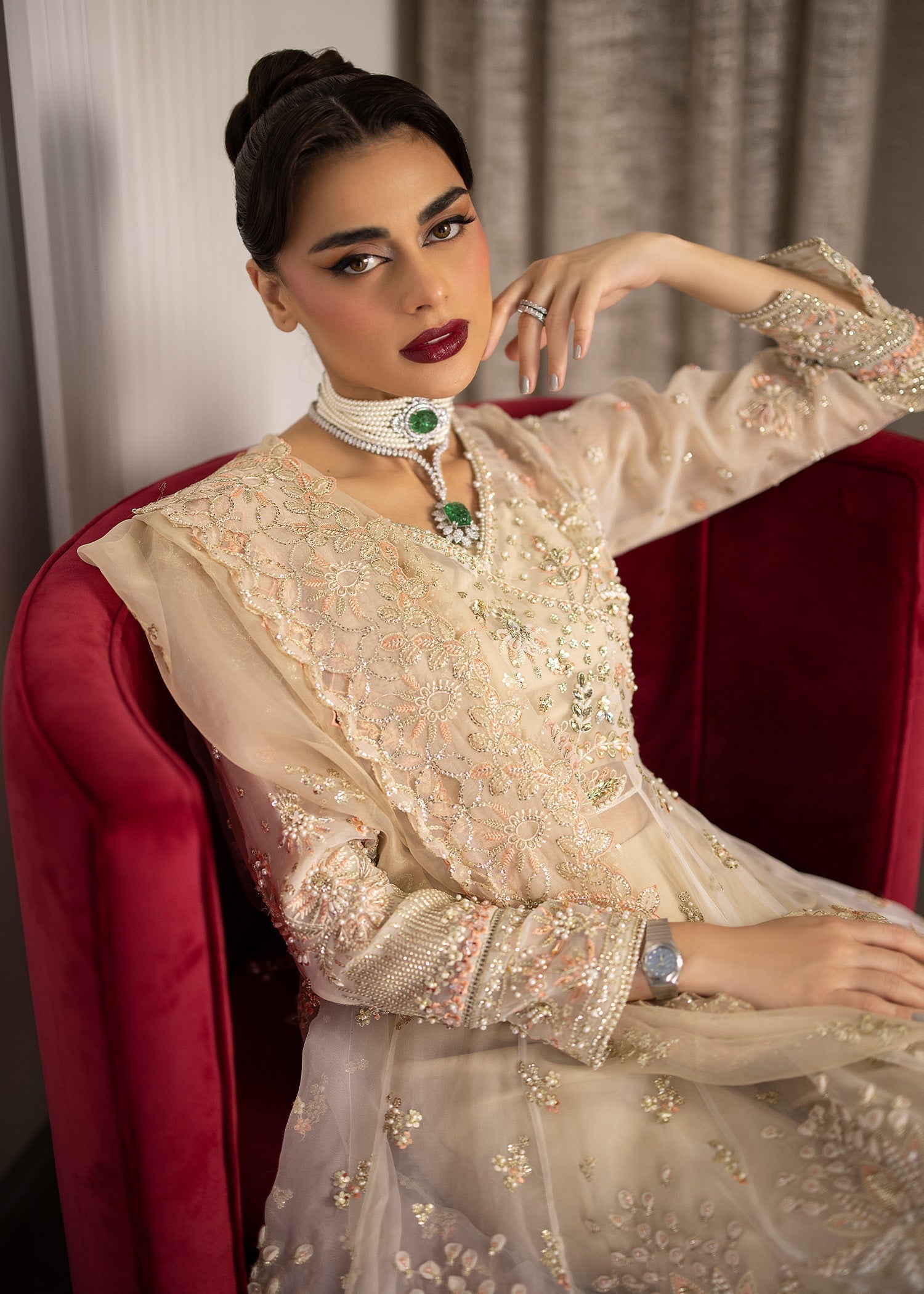 Sardinia | La More 24 | Golden Whisper - by - Libasekhas UK - Registered Vendor of : Sardinia - 100% Original Designer Dresss
