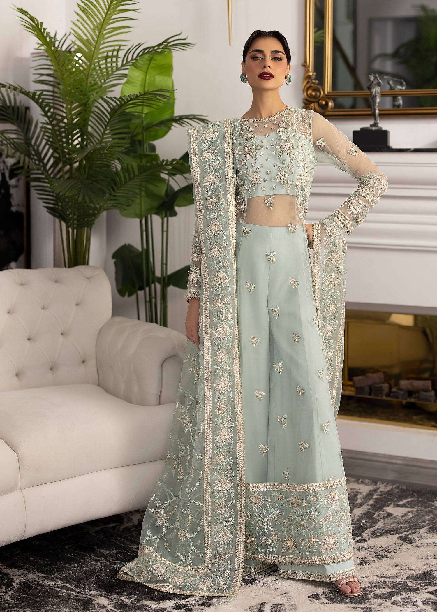Sardinia | La More 24 | Ocean Mist - by - Libasekhas UK - Registered Vendor of : Sardinia - 100% Original Designer Dresss
