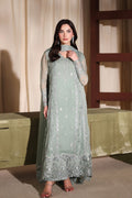 Azure | Azure Luxe | Satin Sage - by Libasekhas UK - Registered Vendor of : Azure - 100% Original Designer Dress