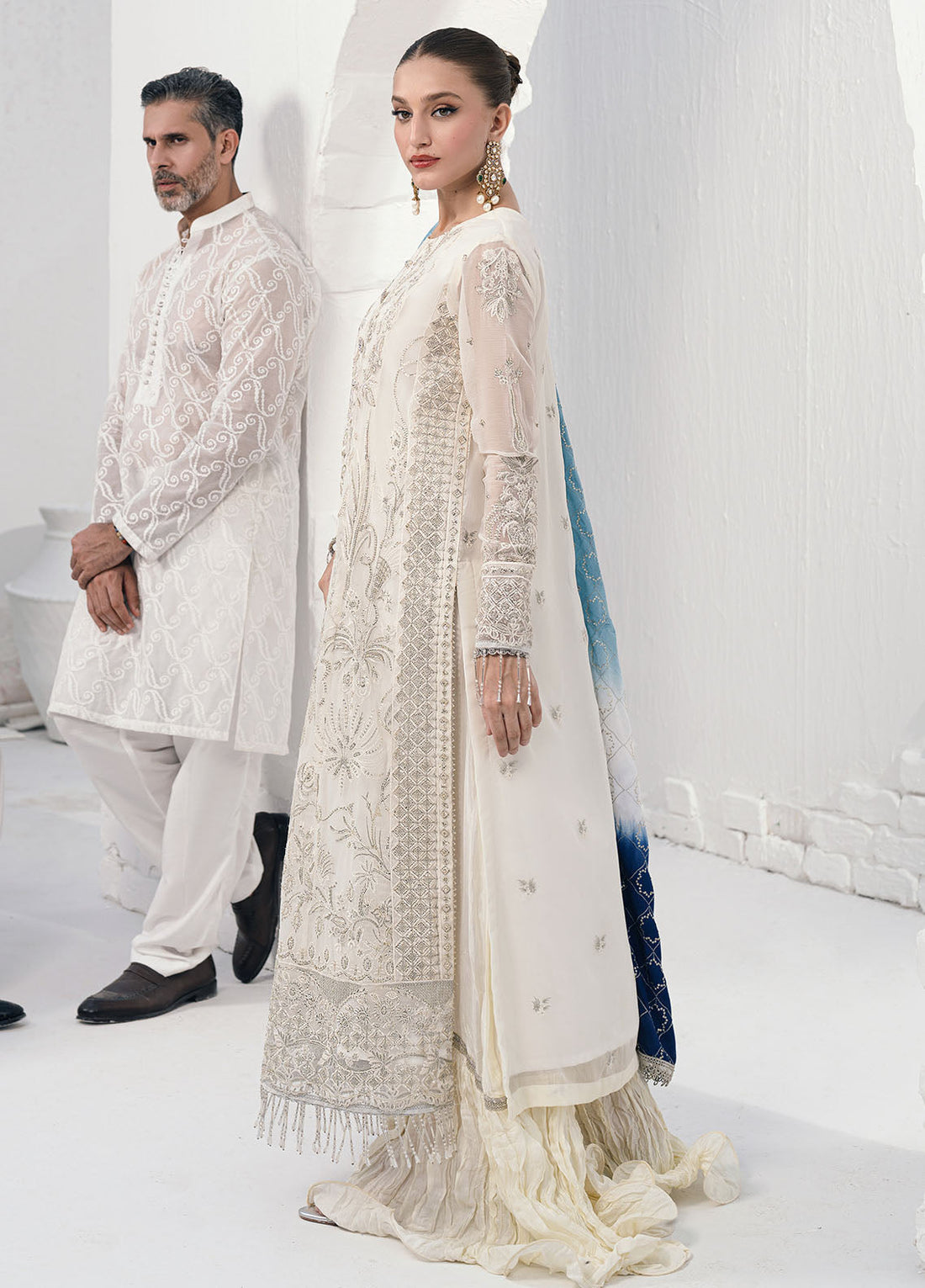 Sahane | Savoir Luxury Formals | CT-140003 Ombre - Savoir - by - Libasekhas UK - Registered Vendor of : Sahane - 100% Original Designer Dresss