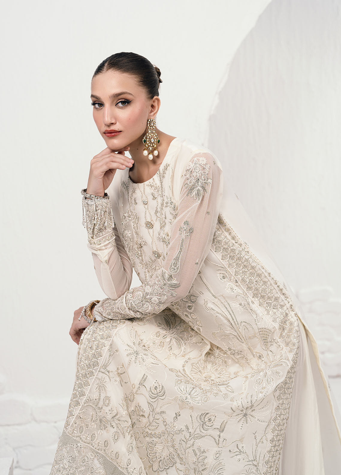 Sahane | Savoir Luxury Formals | CT-140003 Ombre - Savoir - by - Libasekhas UK - Registered Vendor of : Sahane - 100% Original Designer Dresss