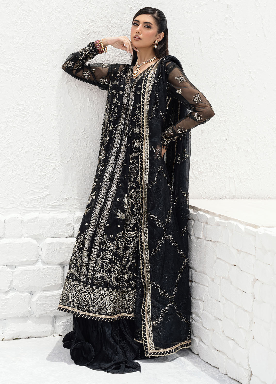 Sahane | Savoir Luxury Formals | CT-140007 Solene - Savoir - by - Libasekhas UK - Registered Vendor of : Sahane - 100% Original Designer Dresss