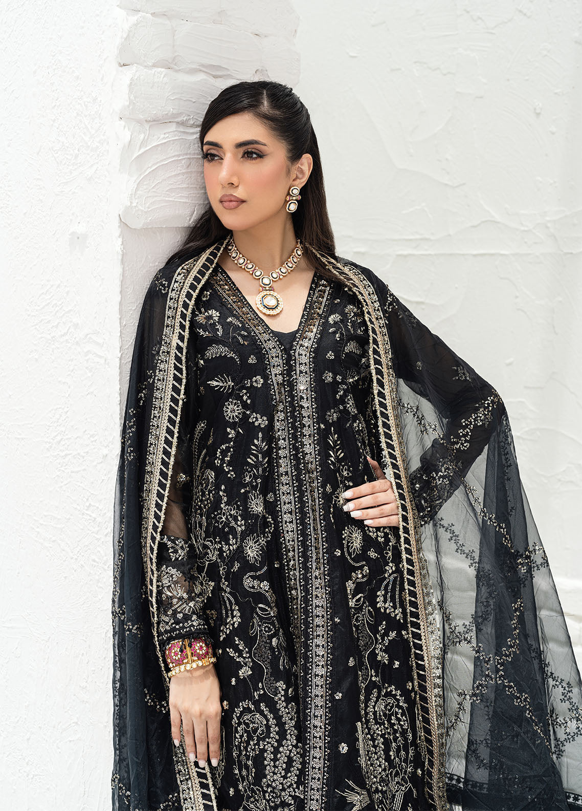 Sahane | Savoir Luxury Formals | CT-140007 Solene - Savoir - by - Libasekhas UK - Registered Vendor of : Sahane - 100% Original Designer Dresss