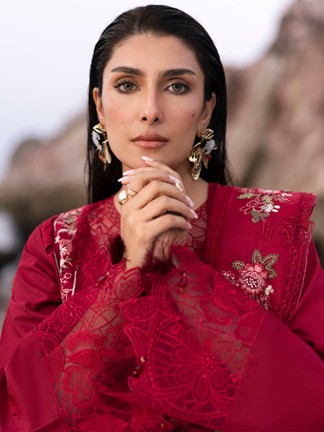 Mahnur | Sirena Luxury Lawn 25 | Scarlett - by - Libasekhas UK - Registered Vendor of : Mahnur - 100% Original Designer Dresss