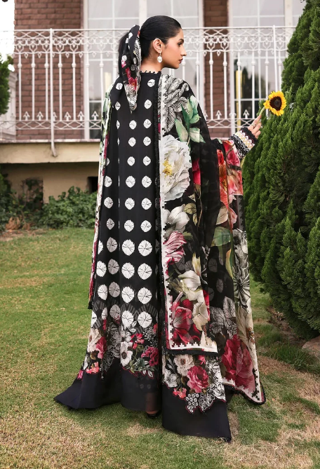 Elaf Premium | Belladore Prints Chiffon 26 | EPA-1B QUEEN - by Libasekhas UK - Registered Vendor of : Elaf Premium - 100% Original Designer Dress