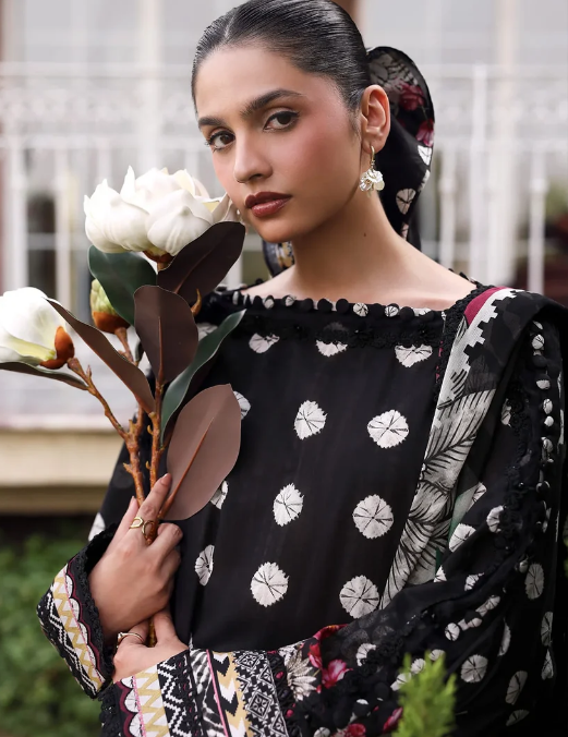 Elaf Premium | Belladore Prints Chiffon 26 | EPA-1B QUEEN - by Libasekhas UK - Registered Vendor of : Elaf Premium - 100% Original Designer Dress