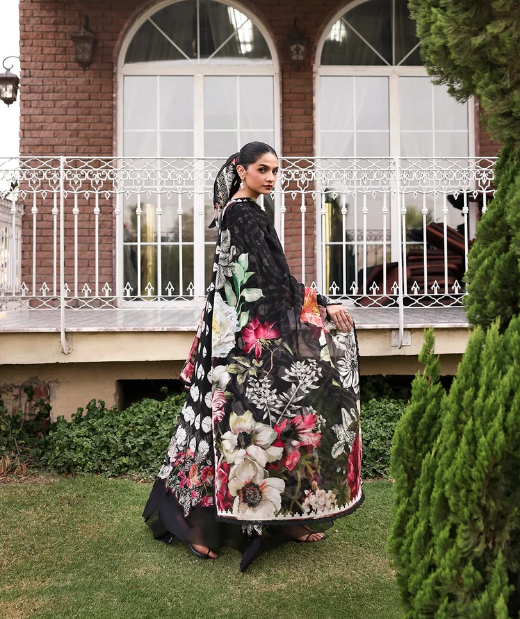 Elaf Premium | Belladore Prints Chiffon 26 | EPA-1B QUEEN - by Libasekhas UK - Registered Vendor of : Elaf Premium - 100% Original Designer Dress