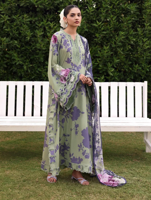 Elaf Premium | Belladore Prints Chiffon 26 |EPA-4B VIENNA - by Libasekhas UK - Registered Vendor of : Elaf Premium - 100% Original Designer Dress