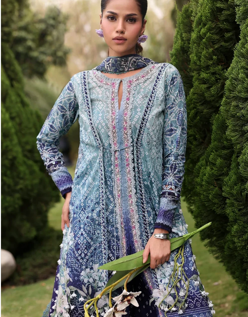 Elaf Premium | Belladore Prints Chiffon 26 |EPA-5A ECLAIR - by Libasekhas UK - Registered Vendor of : Elaf Premium - 100% Original Designer Dress