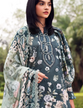 Elaf Premium | Belladore Prints Chiffon 26 |EPA-6B HEATHER - by Libasekhas UK - Registered Vendor of : Elaf Premium - 100% Original Designer Dress