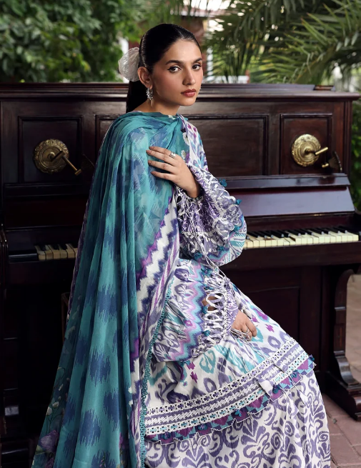 Elaf Premium | Belladore Prints Chiffon 26 |EPA-2A PRISM - by Libasekhas UK - Registered Vendor of : Elaf Premium - 100% Original Designer Dress