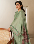 Elaf Premium | E Craft Chikankari 26 |EHC-4B ALOE - by Libasekhas UK - Registered Vendor of : Elaf Premium - 100% Original Designer Dress
