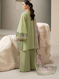 Elaf Premium | E Craft Chikankari 26 | EHC-6A BASIL - by Libasekhas UK - Registered Vendor of : Elaf Premium - 100% Original Designer Dress