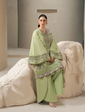 Elaf Premium | E Craft Chikankari 26 | EHC-6A BASIL - by Libasekhas UK - Registered Vendor of : Elaf Premium - 100% Original Designer Dress