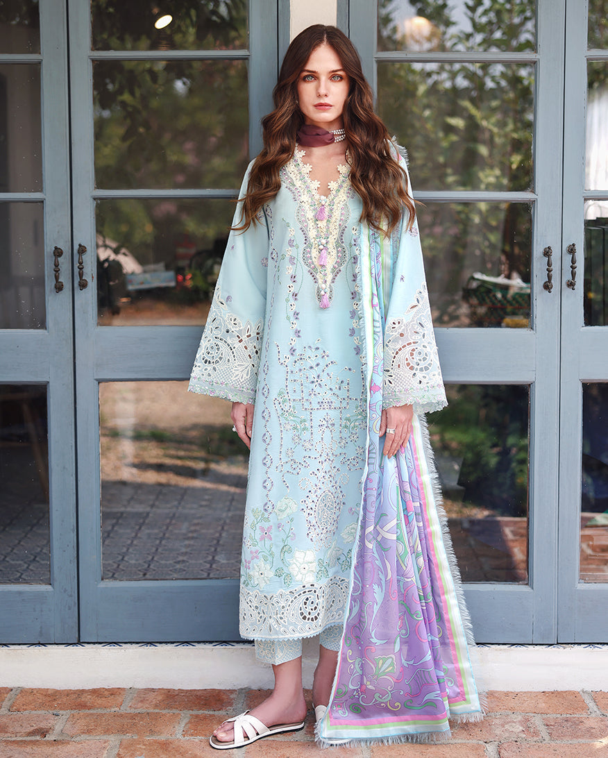 Mushq | The Secret Garden Lawn | Secret Blossom - by Libasekhas UK - Registered Vendor of : Mushq - 100% Original Designer Dress