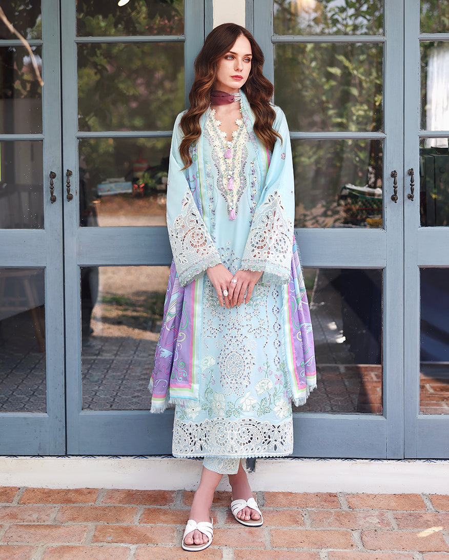 Mushq | The Secret Garden Lawn | Secret Blossom - by Libasekhas UK - Registered Vendor of : Mushq - 100% Original Designer Dress